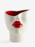 Rockett St George red lips face planter 20cm - British product
