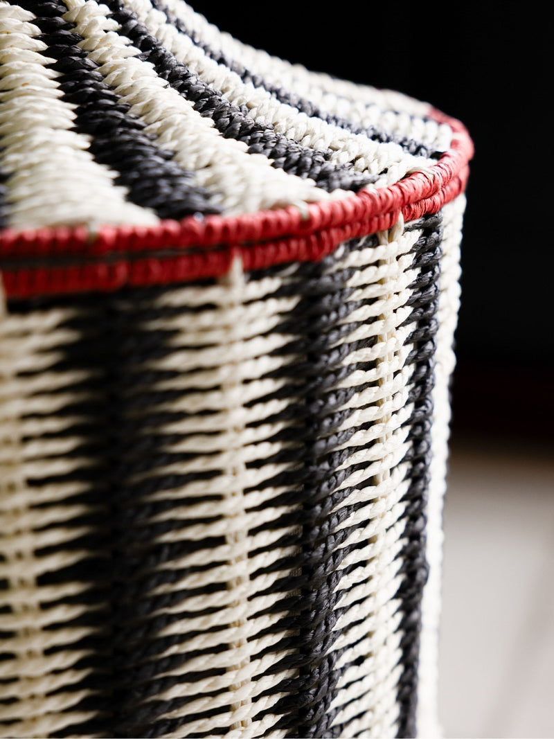 Rockett St George striped laundry basket circus style (British brand)
