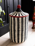Rockett St George striped laundry basket circus style (British brand)