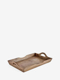 Wooden tray Albury brown 60cm, imported from the UK