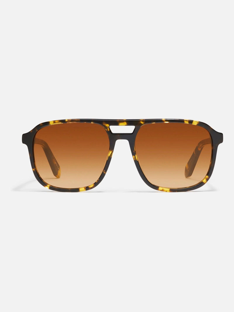 QUAY Brown On The Fly sunglasses, imported from the UK