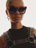 QUAY Animal Print After Hours sunglasses, UK version