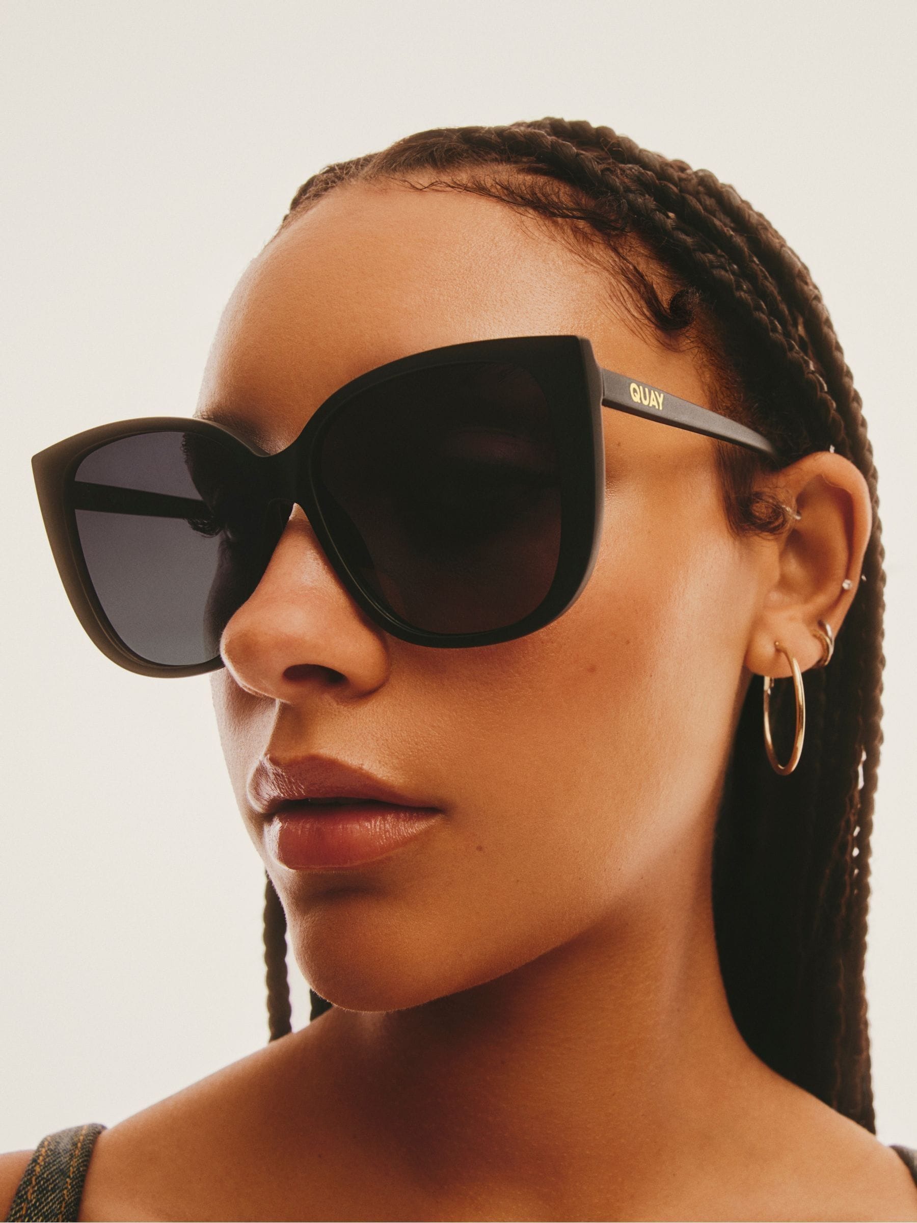 QUAY Black Ever After Sunglasses