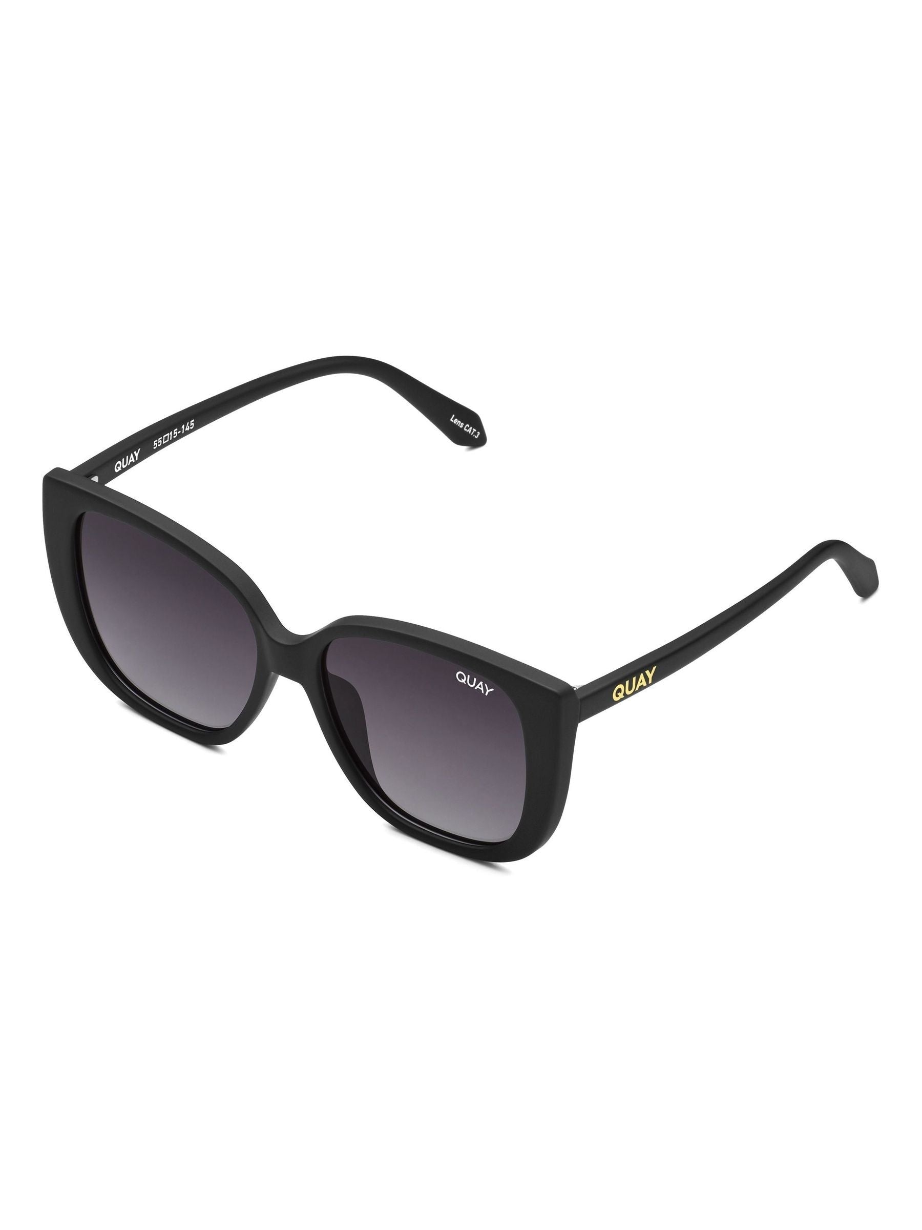 QUAY Black Ever After Sunglasses
