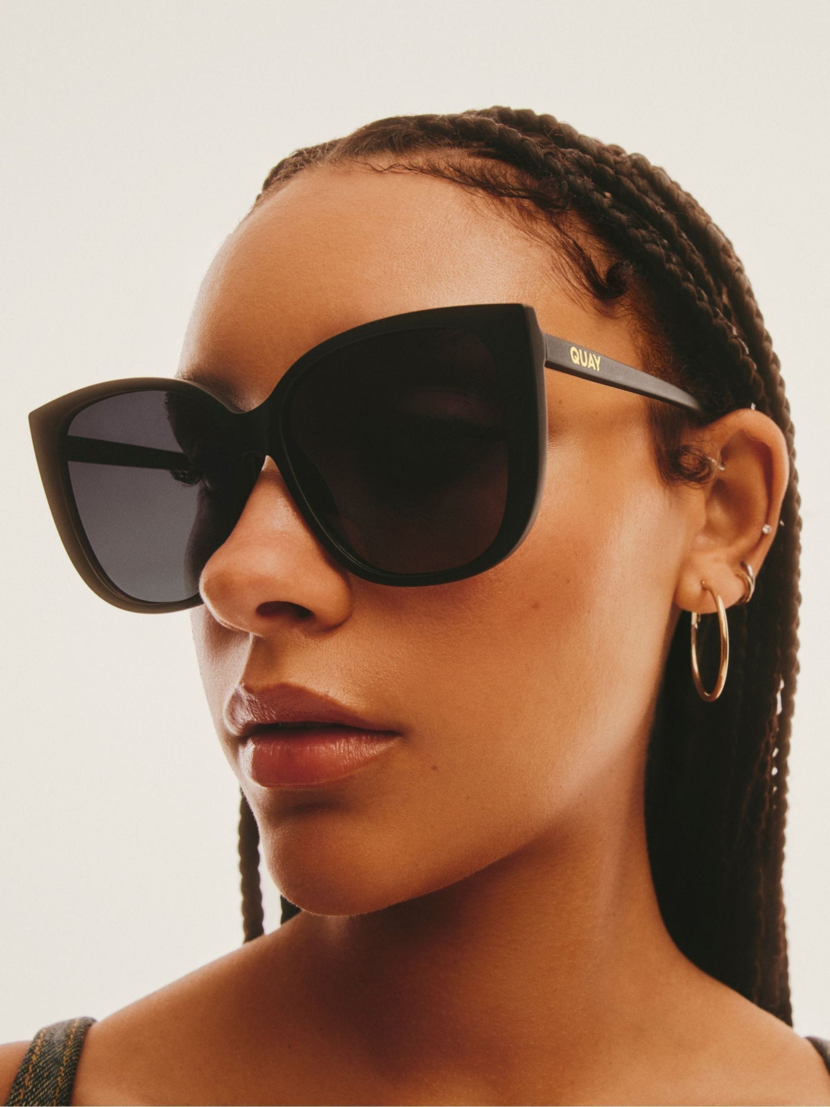 QUAY Black Ever After Sunglasses