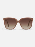 QUAY Brown Wide Awake Sunglass