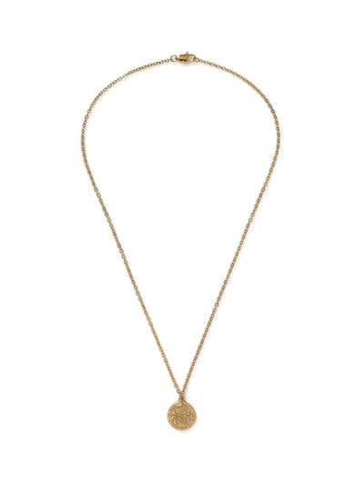 Next DCK Mens Gold Tone Stainless Steel Coin Necklace- Buy online at McGrocer