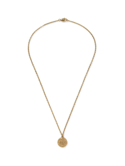 Next DCK Mens Gold Tone Stainless Steel Coin Necklace- Buy online at McGrocer