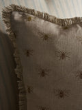 Sophie Allport natural linen bee cushion 50cm - British product