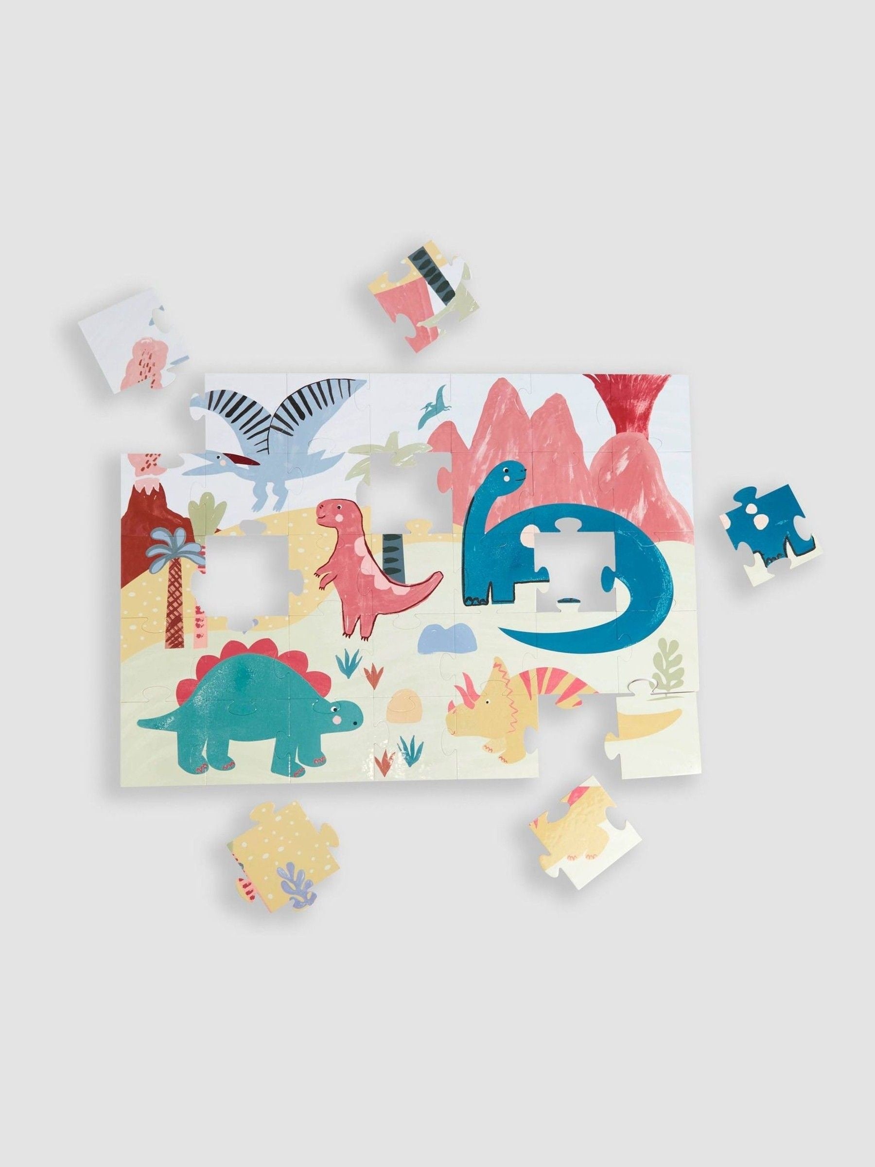 JoJo Maman Bébé Dino floor jigsaw 35 pieces, imported from the UK