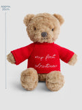 JoJo Maman Bébé Barnaby Bear Christmas soft toy small - British product
