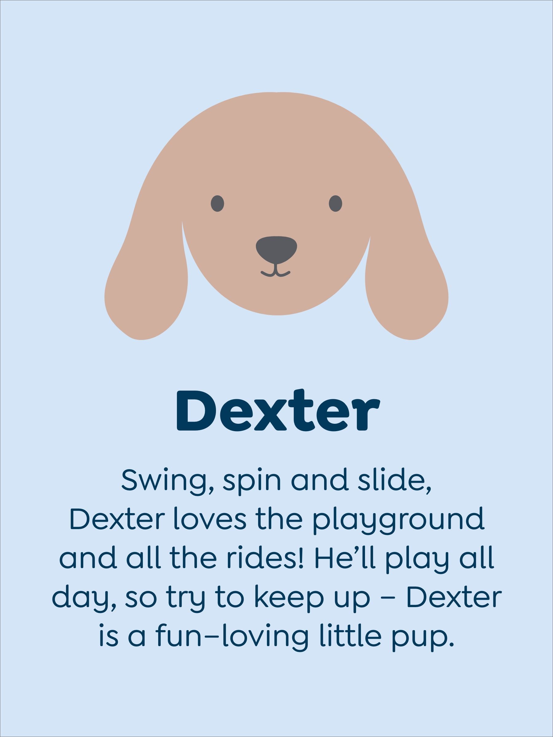 JoJo Maman Bébé Dexter Dog soft toy small 20cm - British product