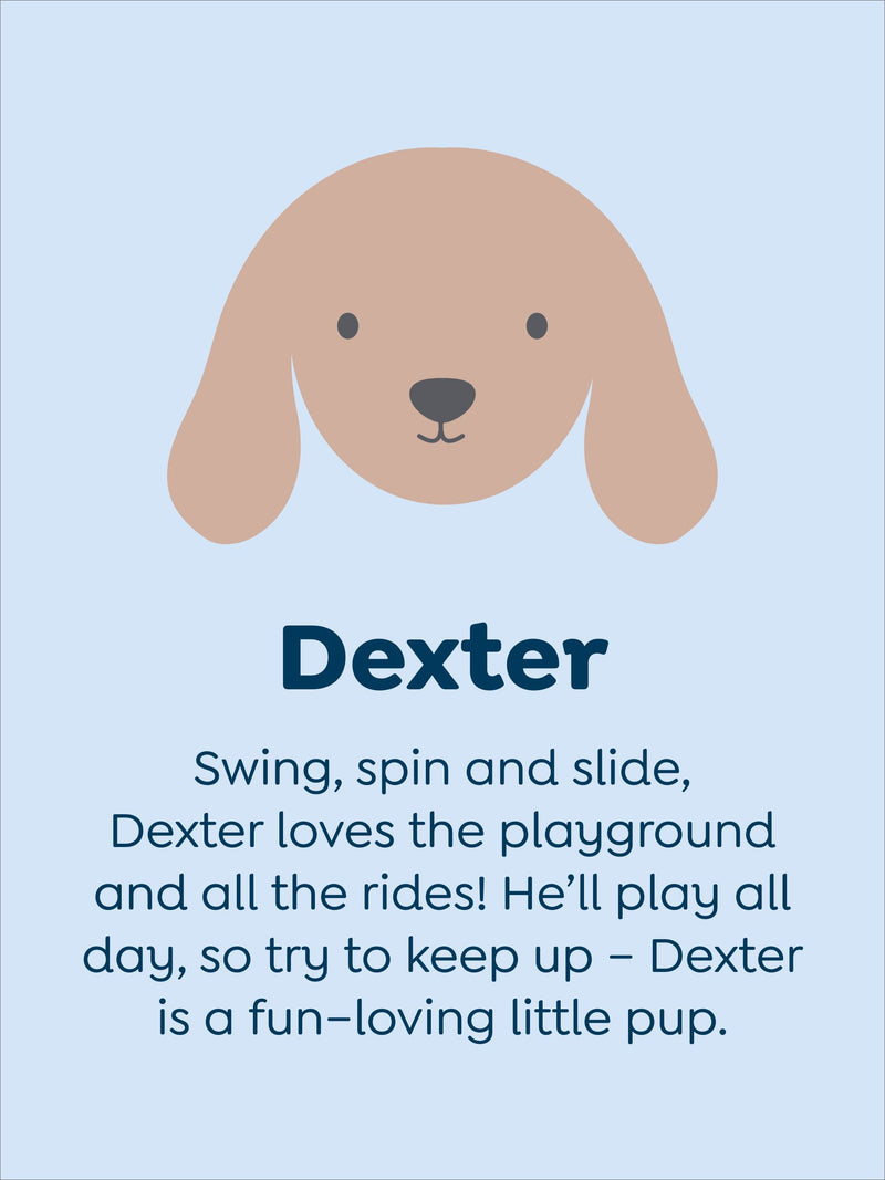 JoJo Maman Bébé Dexter Dog soft toy small 20cm - British product