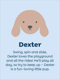 JoJo Maman Bébé Dexter Dog soft toy small 20cm - British product
