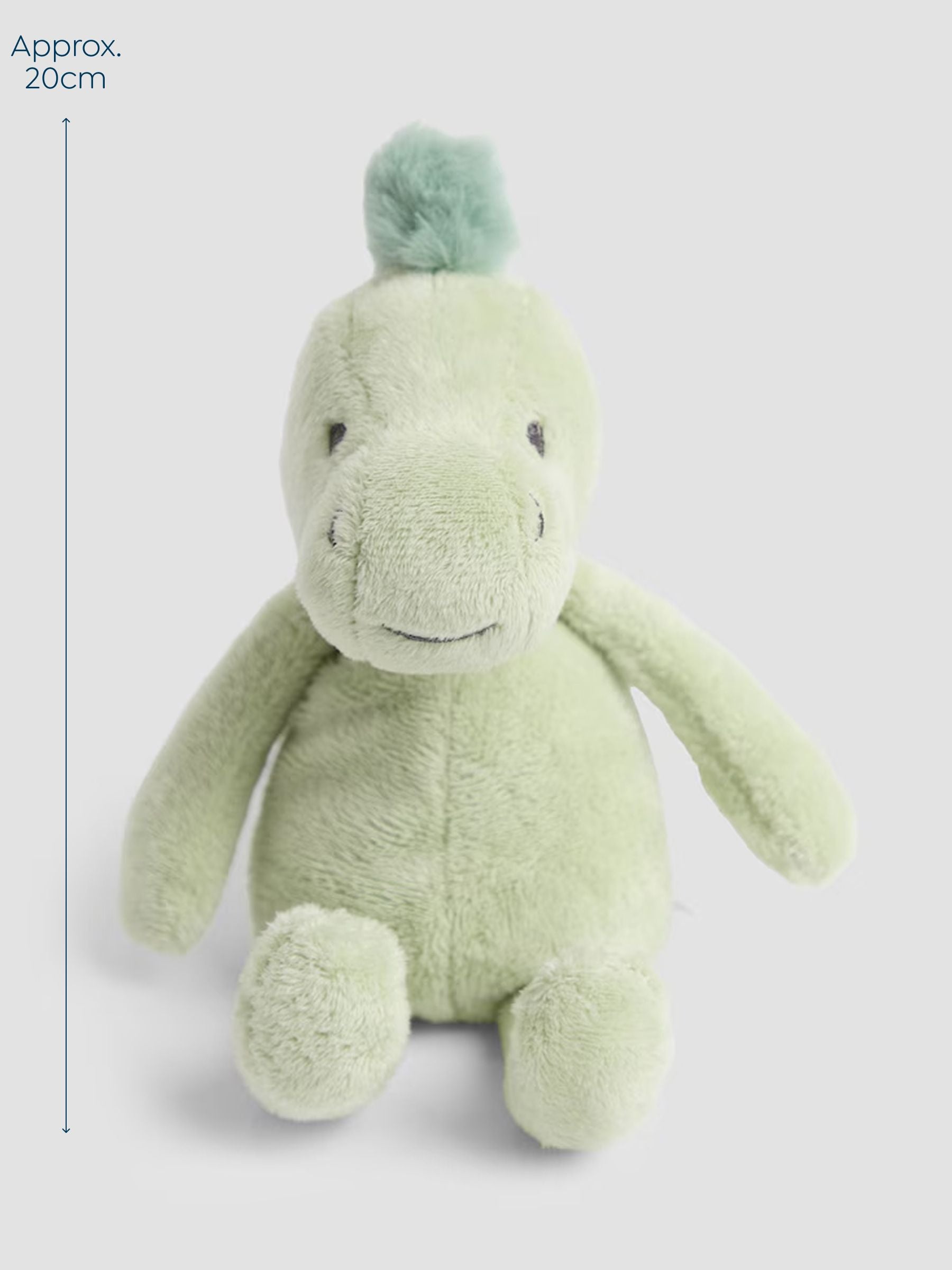 JoJo Maman Bébé Toby Dino soft toy plushie small, UK version