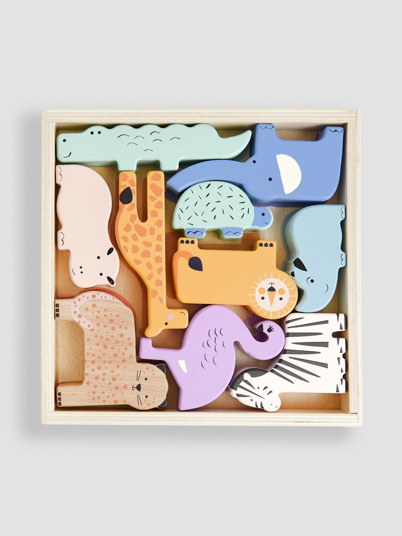 JoJo Maman Bébé Safari tray puzzle, UK version