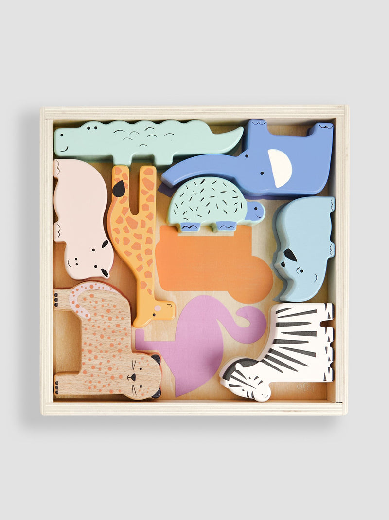 JoJo Maman Bébé Safari tray puzzle, UK version