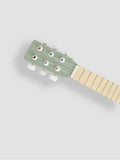 JoJo Maman Bébé wooden toy guitar green 55 cm - British product