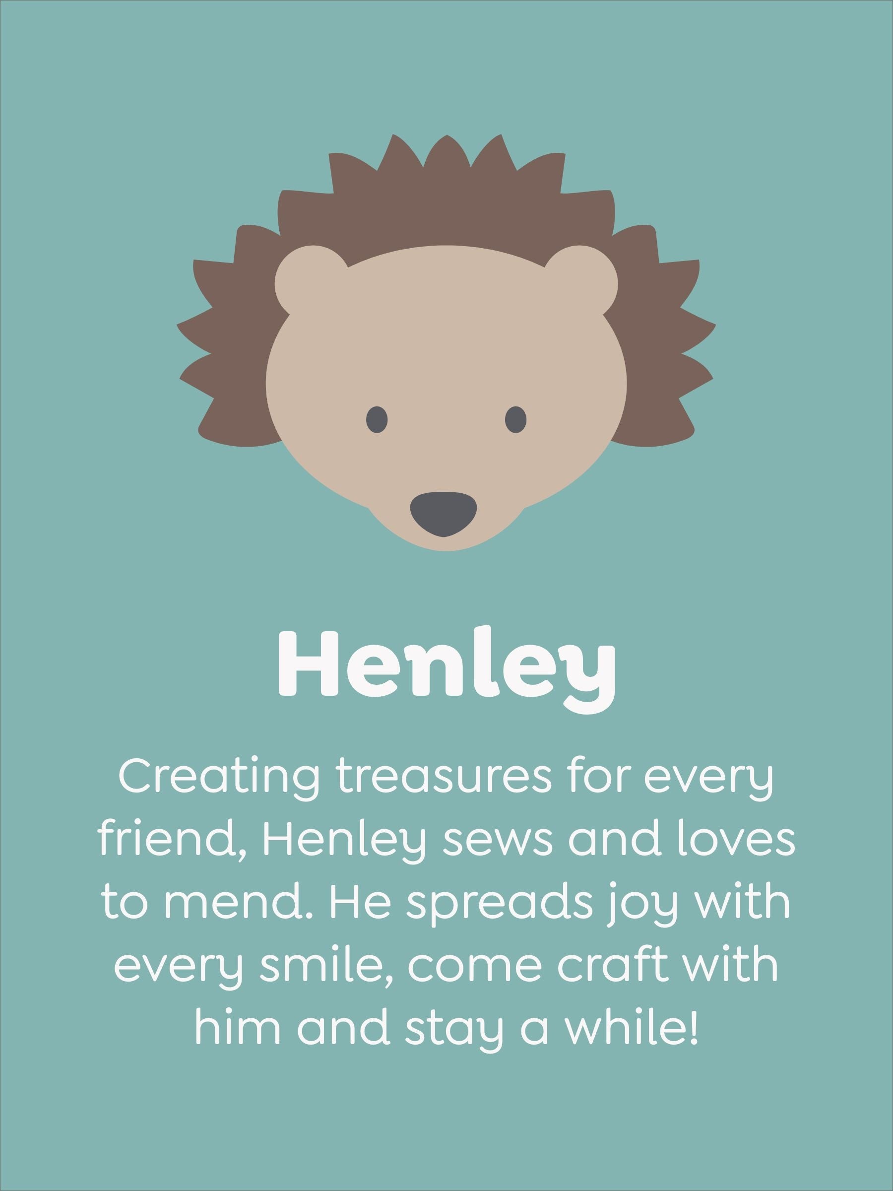 JoJo Maman Bébé Henley Hedgehog soft toy small, imported from the UK
