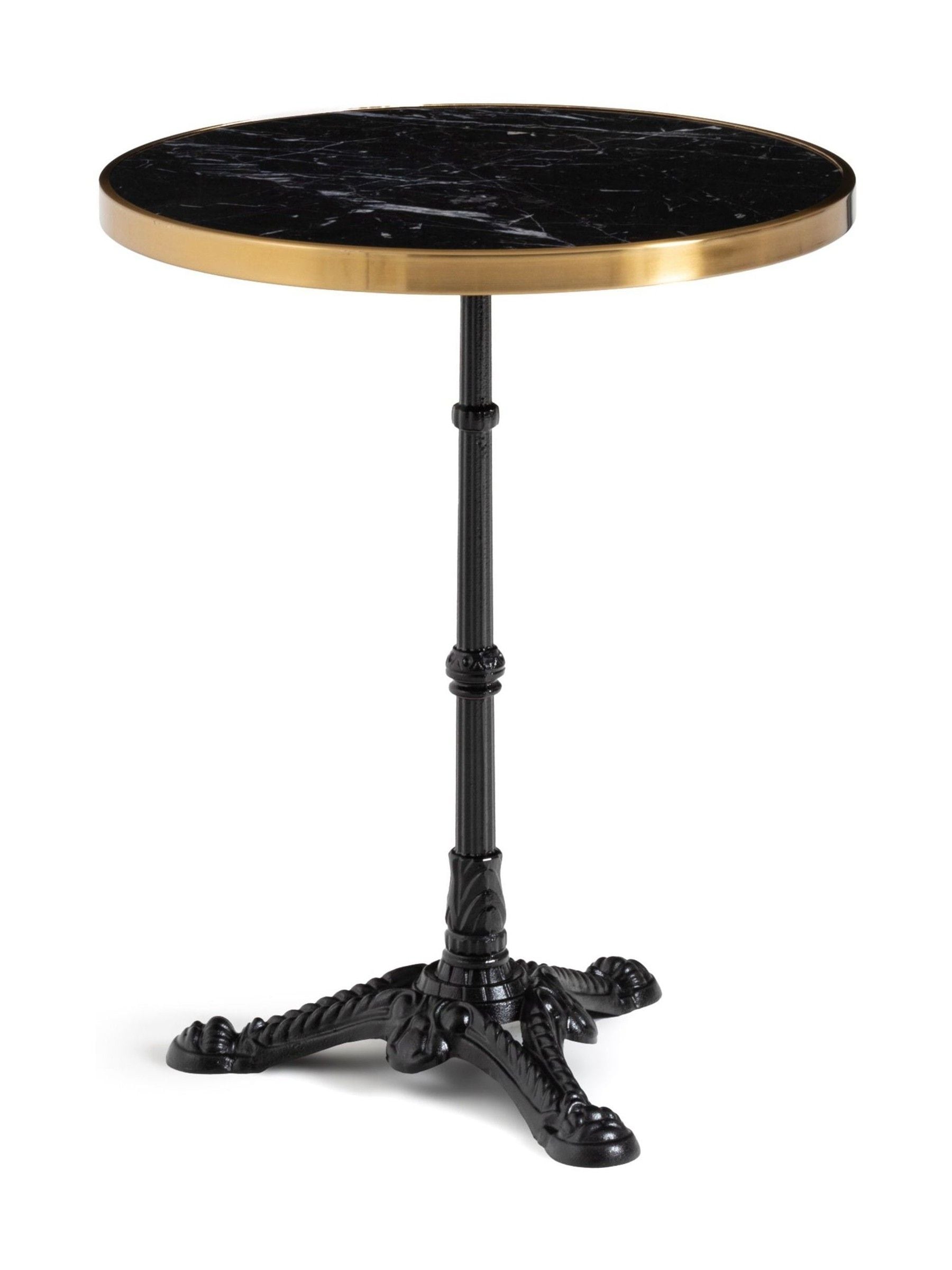 La Redoute Intérieurs bistro table with marble top, imported from the UK