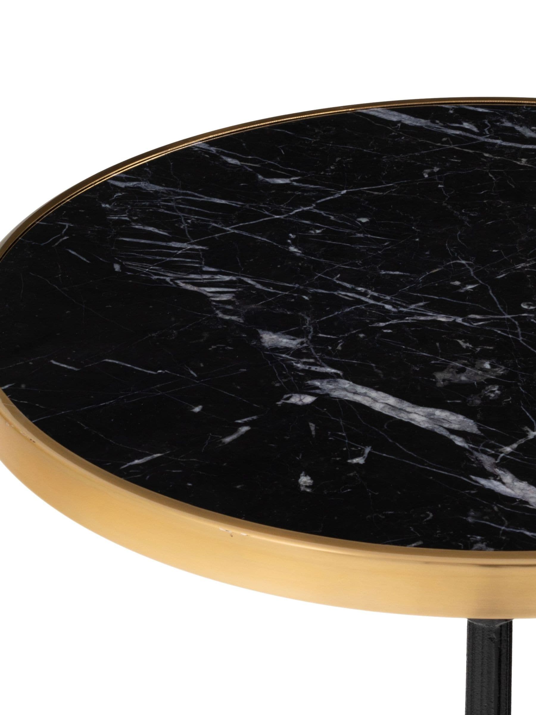 La Redoute Intérieurs bistro table with marble top, imported from the UK