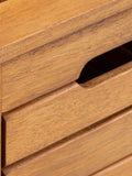 La Redoute Intérieurs acacia garden bench storage set 80cm wide, imported from the UK