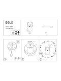 Eglo orange fox night light 15cm (British brand)
