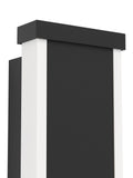 Eglo Neviano outdoor wall light black LED, UK version