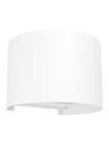 Eglo CALPINO 3 outdoor wall light white aluminium, imported from the UK