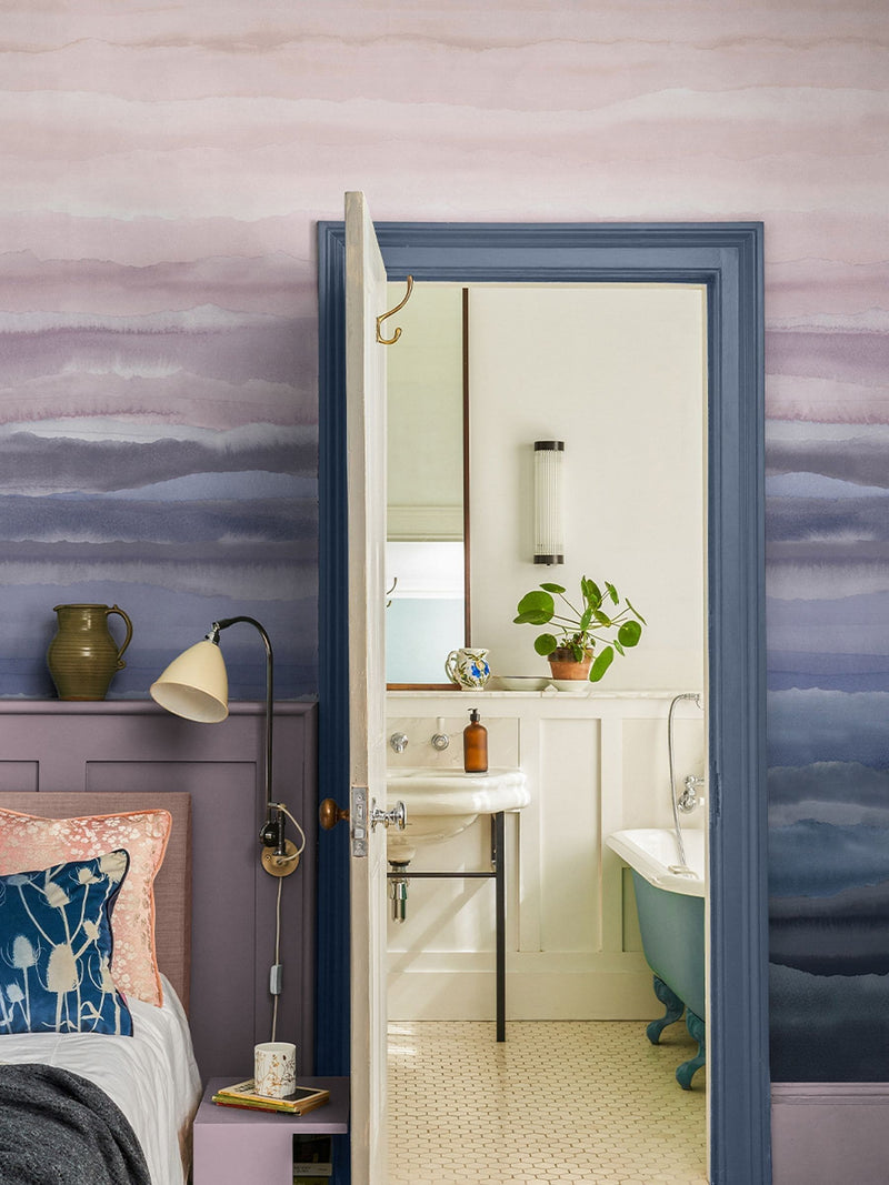 Clarissa Hulse Rose Quartz Strata mural 2.5m x 4m, UK version