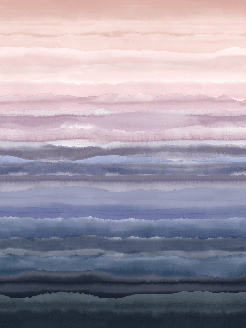 Clarissa Hulse Rose Quartz Strata mural 2.5m x 4m, UK version