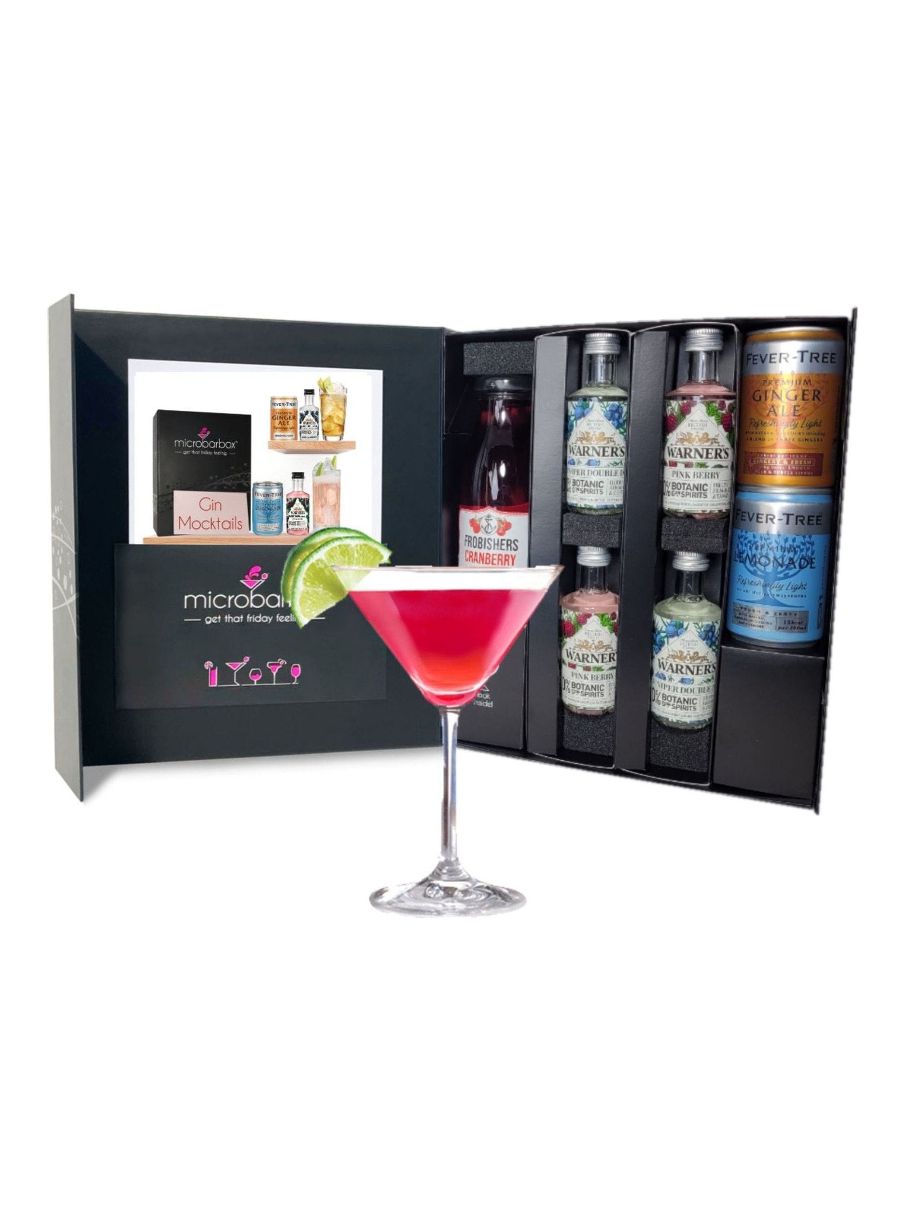 MicroBarBox Gin Mocktails Set in Premium Gift Box