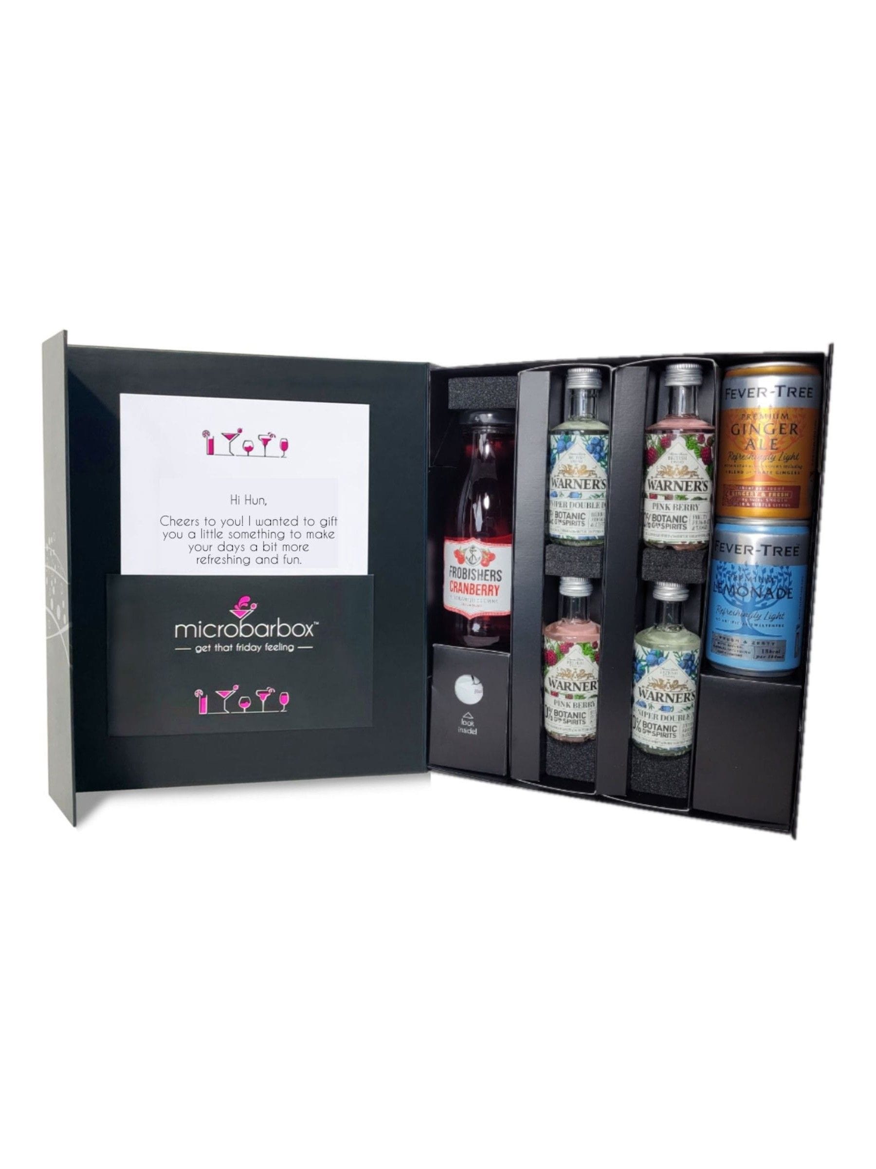 MicroBarBox Gin Mocktails Set in Premium Gift Box