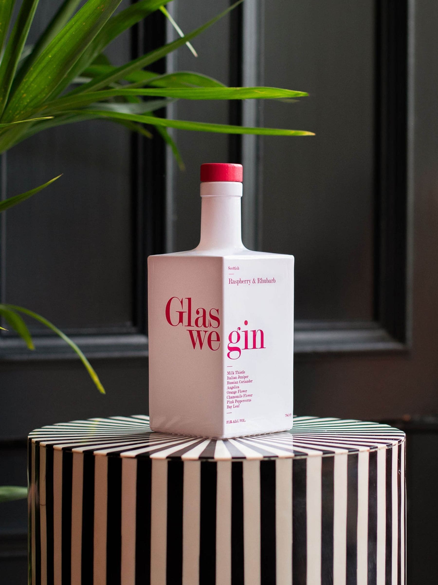 DrinksTime Glaswegin Raspberry & Rhubarb Gin - British product