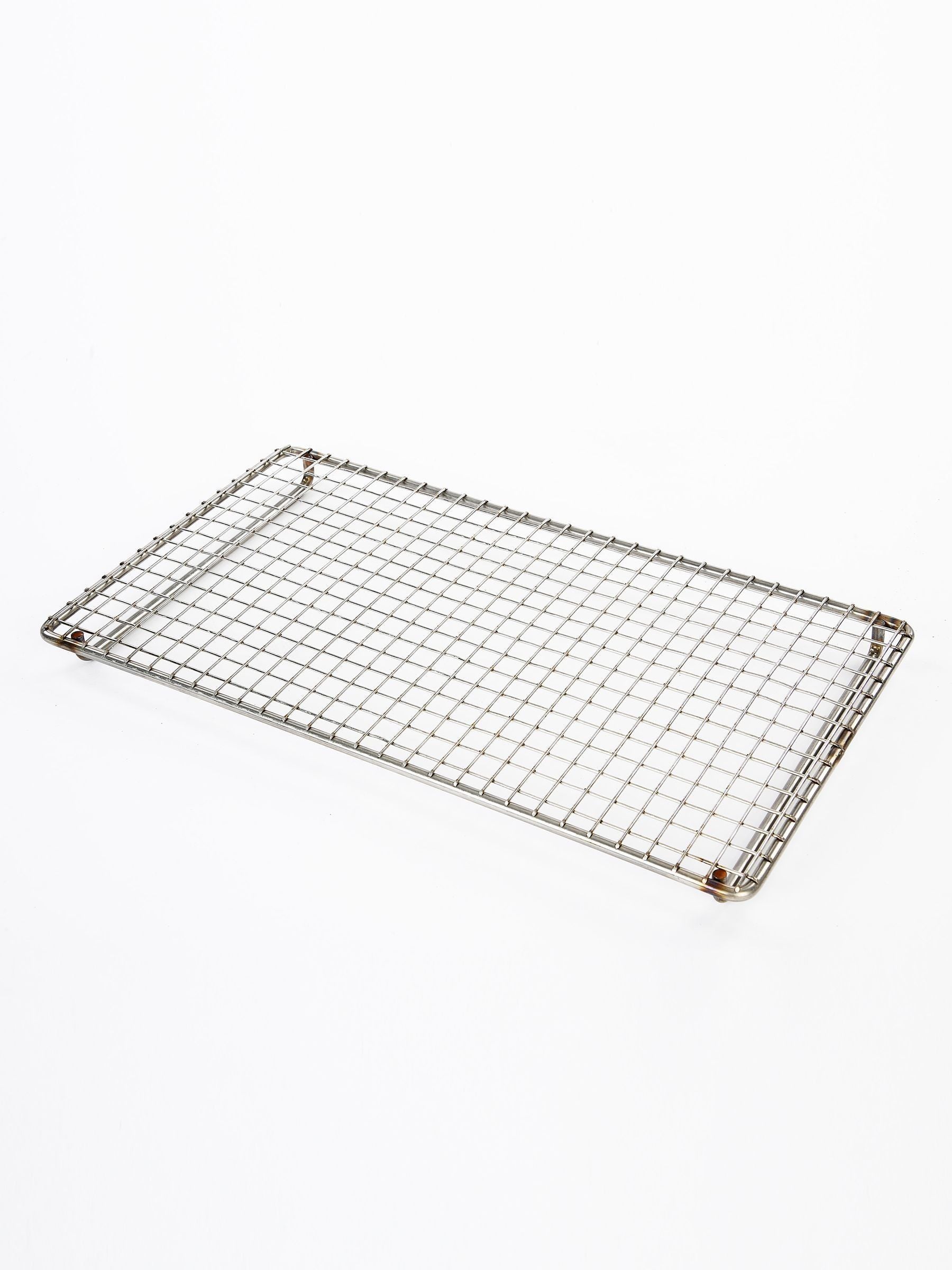 Kasai Konro grill silver long stainless steel finish, UK version