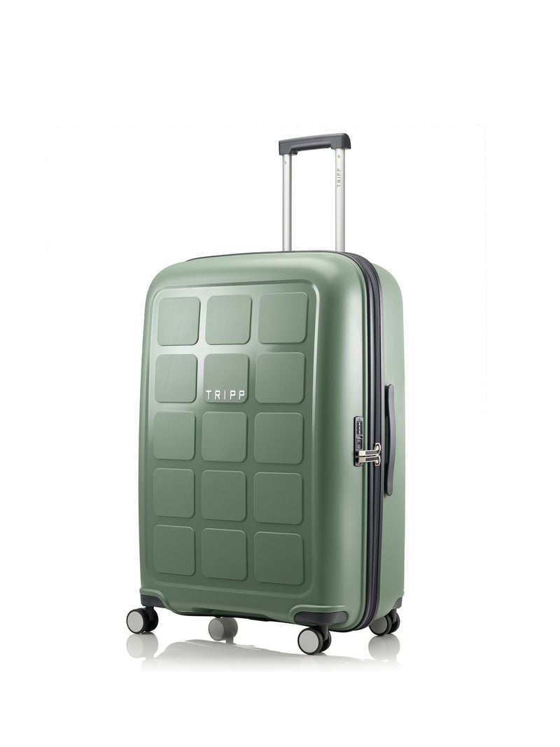 Tripp Holiday 8 large suitcase green - British product