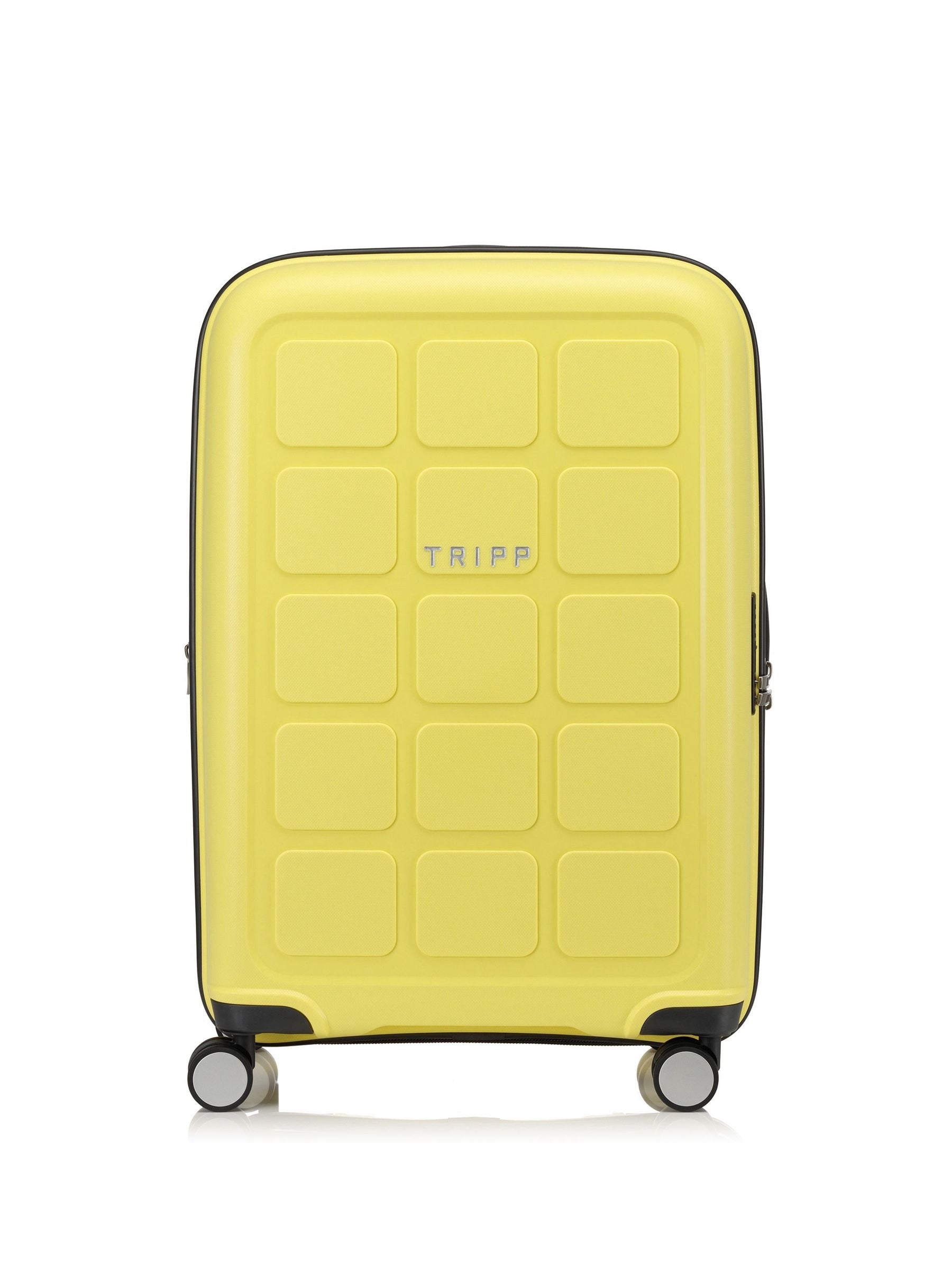 Tripp Holiday 8 Expandable 4-Wheel Travel Suitcase, Dark Sea Blue Watermelon, 66-75 Litres