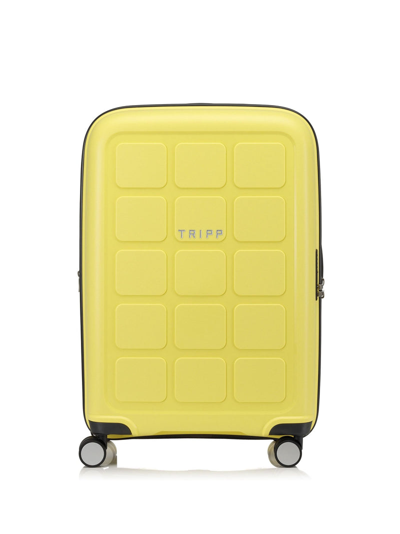 Tripp Holiday 8 Expandable 4-Wheel Travel Suitcase, Dark Sea Blue Watermelon, 66-75 Litres