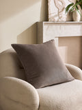 Burnt Orange 59 x 59cm Soft Velour Cushion