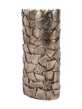 Libra Interiors gold Montrose decorative vase 36cm, UK version