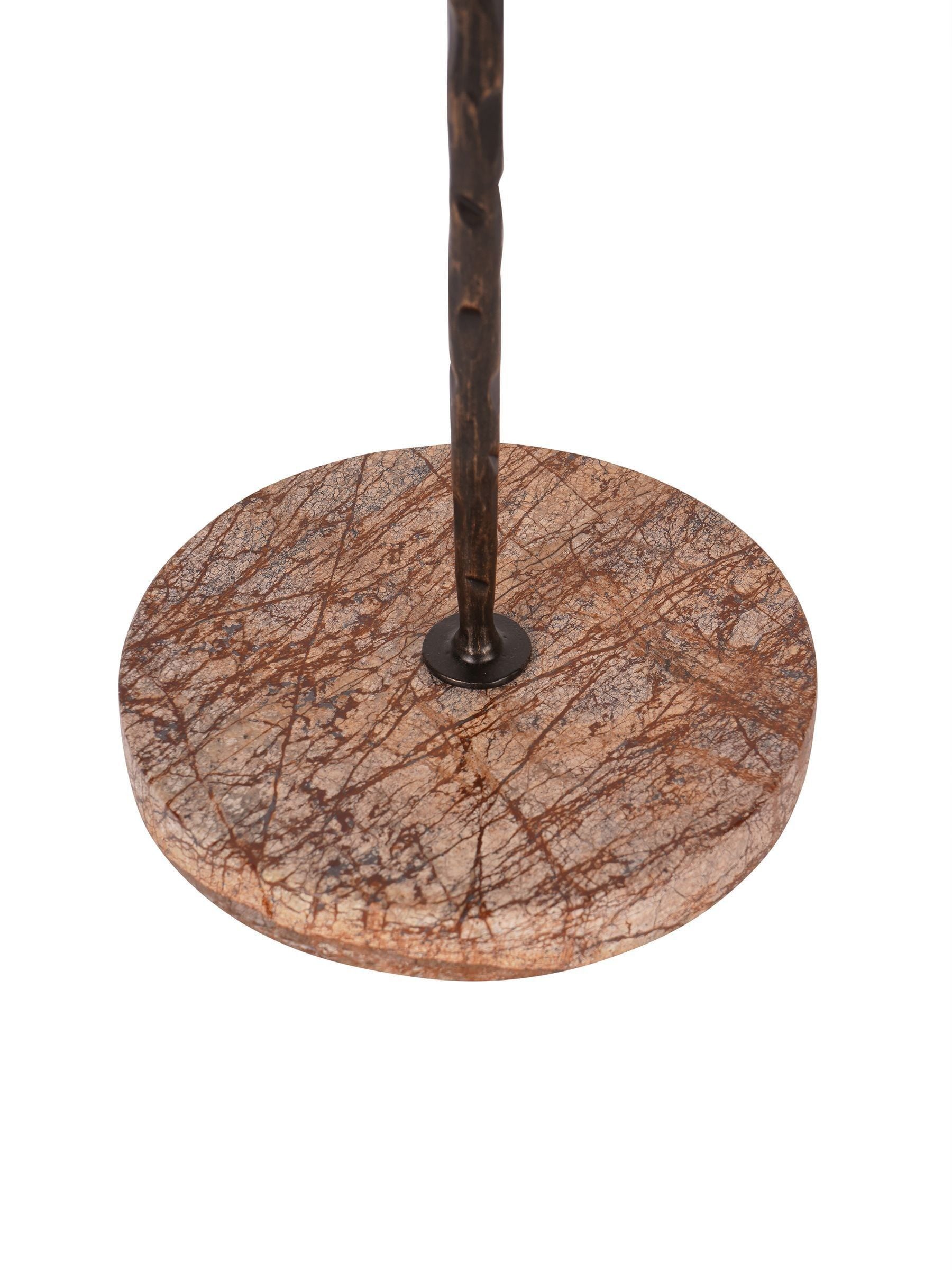 Libra Interiors Rutland brown large hurricane candle holder, UK version
