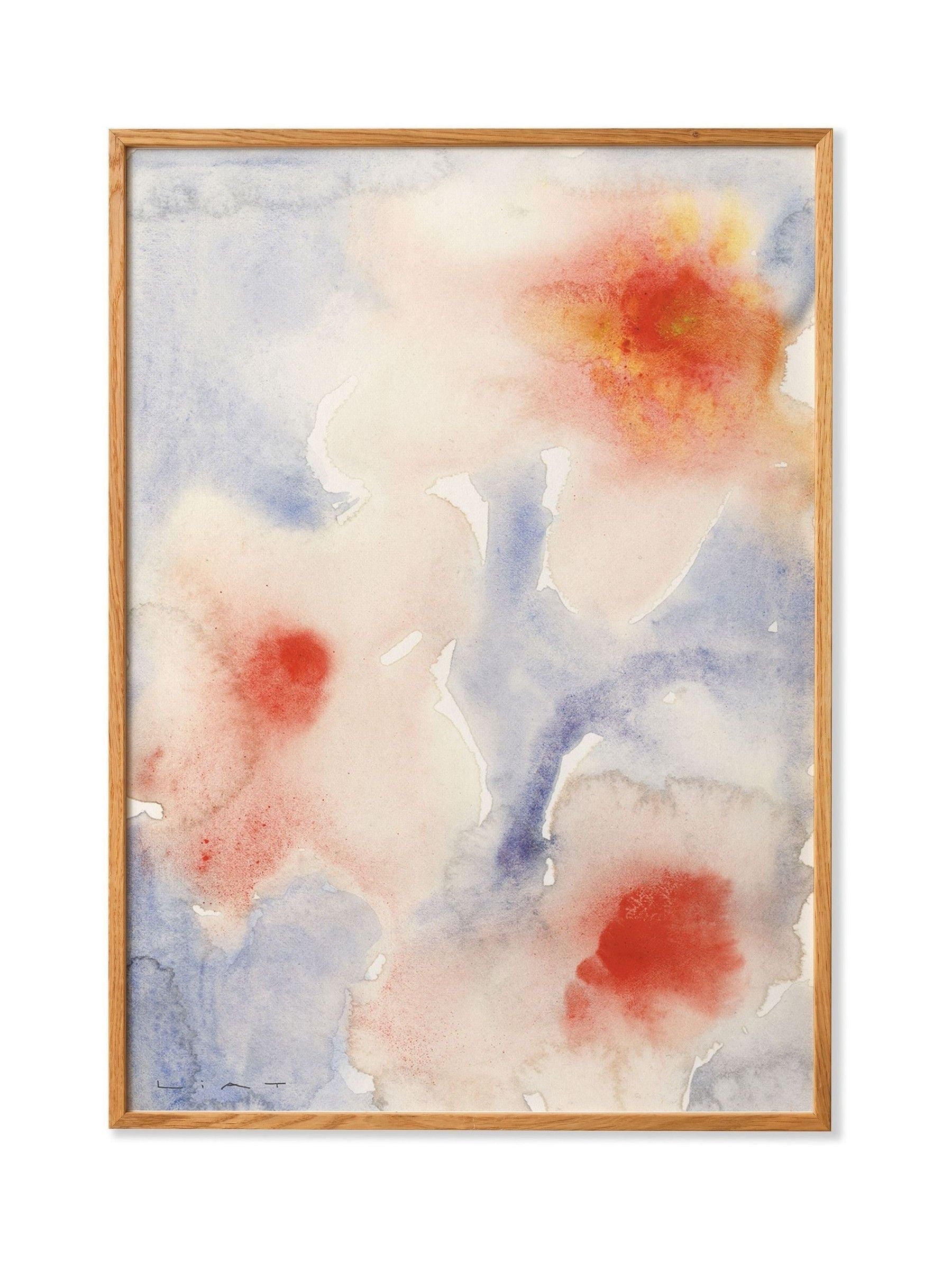 Paper Collective Three Flowers art print, imported from the UK