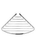 CROYDEX chrome corner aluminium shower wall basket - British product