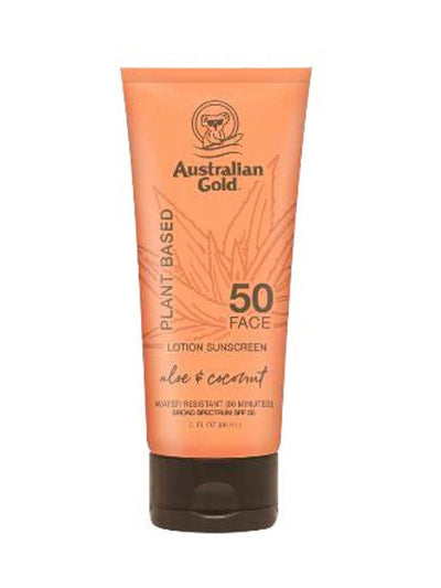 Next Australian Gold Plant Based SPF 50 Face Lotion Facial Sun Protection 88ml- Buy online at McGrocer