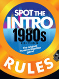 Cheatwell Games Spot The Intro 80s/90s music quiz - British product