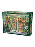 Cheatwell Games 1000 piece puzzle Christmas Flower Shop (British brand)