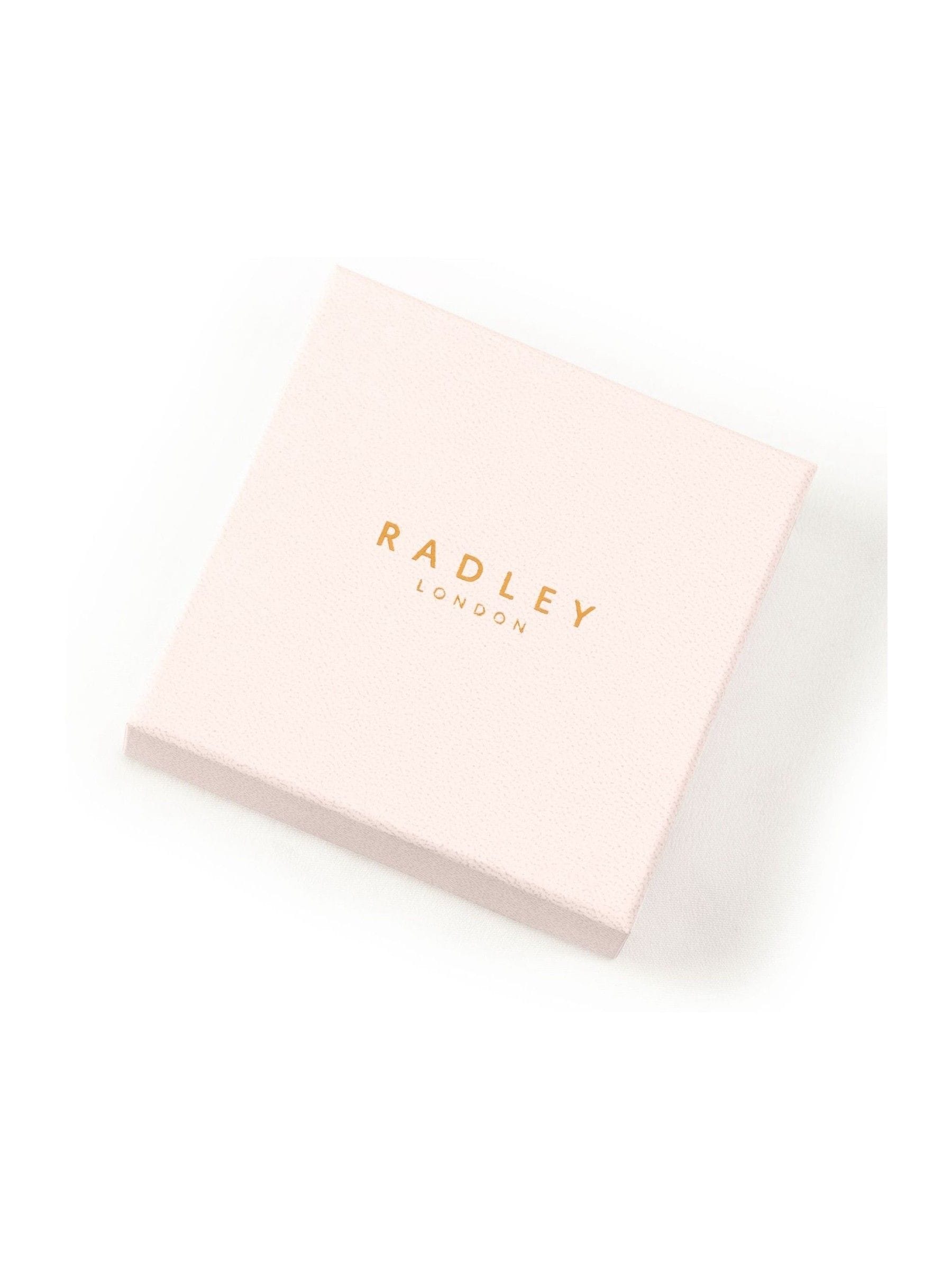 Radley silver plated heart stone set bracelet, imported from the UK
