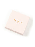 Radley silver plated heart stone set bracelet, imported from the UK