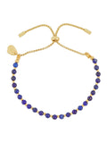 Estella Bartlett Gold Tone Wellness Lapis Lazuli Amelia Bracelet