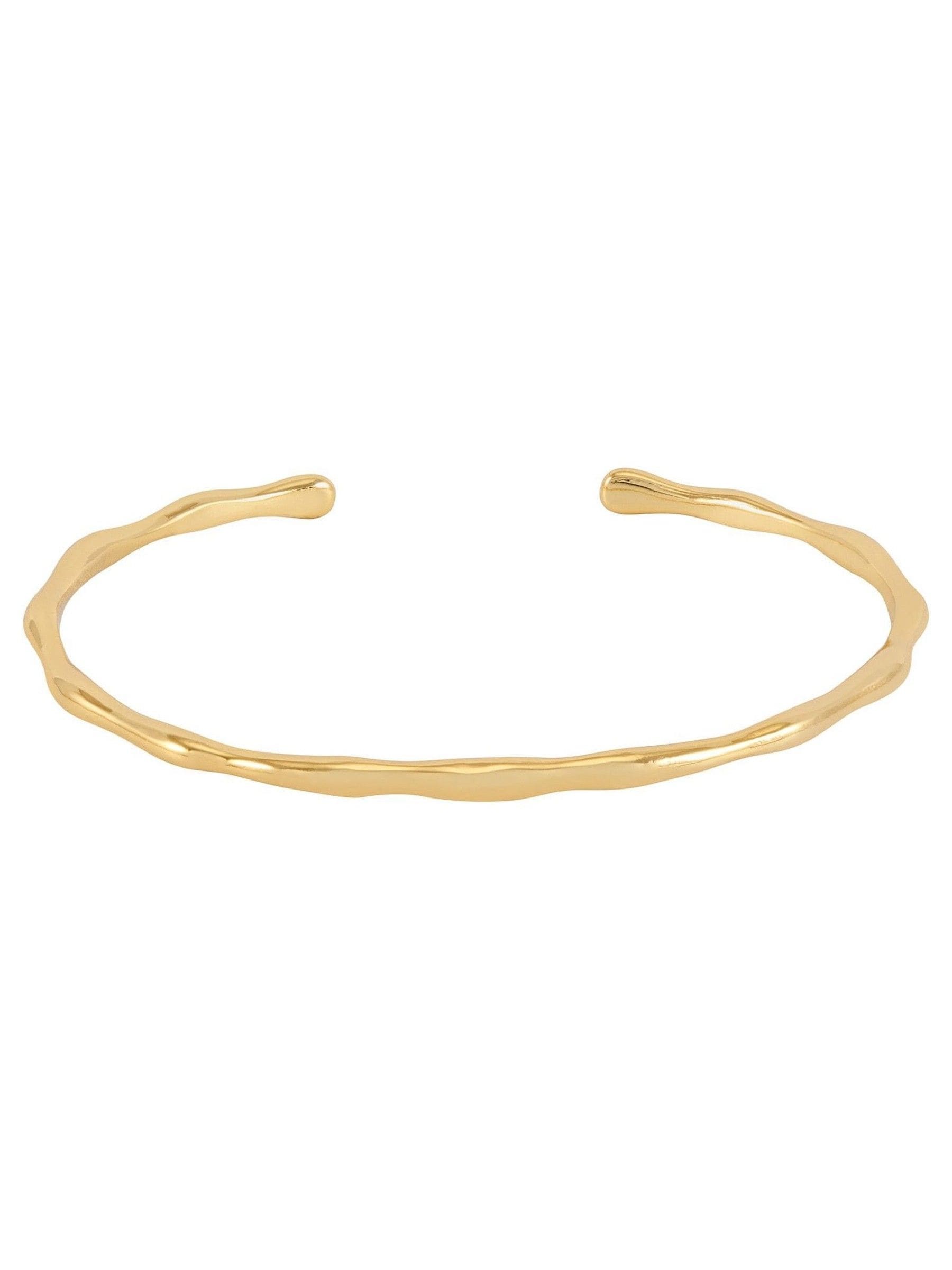 Estella Bartlett Gold Tone Molten Bangle - British product